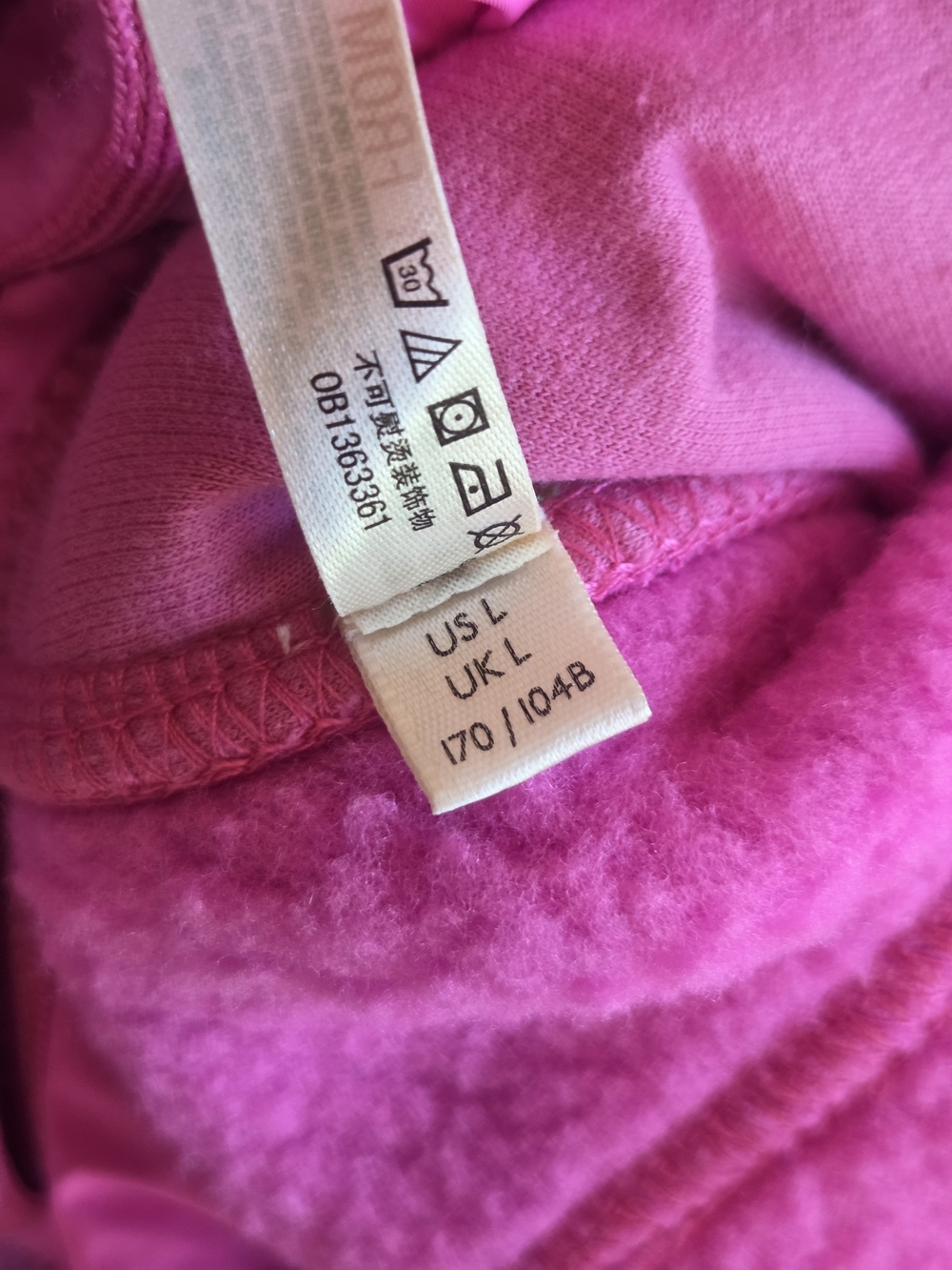 Free People FP Movement Hit The Slopes Salopette Overalls Fleece Magenta, Large - Picture 11 of 15